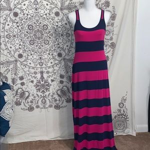Stripe Maxi Dress
